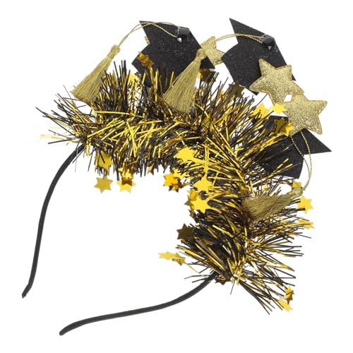 Yardwe Abschluss Haarband mit Quaste Elegantes Stirnband für Abschlussfeiern Robustes und Bequemes Accessoire für Graduierungsfeiern Geeignet für Verschiedene Anlässe Yardwe Abschluss Haarband mit Quaste Elegantes Stirnband für Abschlussfeiern Robustes und Bequemes Accessoire für Graduierungsfeiern Geeignet für Verschiedene Anlässe von Yardwe