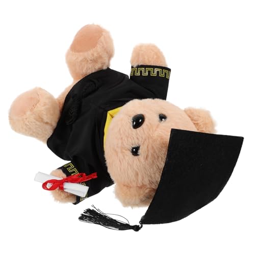 Yardwe Abschluss Plüschbär mit Mütze Niedliches Abschlussgeschenk für Graduierungen Personalisierbares Kuscheltier zur Dekoration und Freude für Absolventen Yardwe Abschluss Plüschbär mit Mütze Niedliches Abschlussgeschenk für Graduierungen Personalisierbares Kuscheltier zur Dekoration und Freude für Absolventen von Yardwe