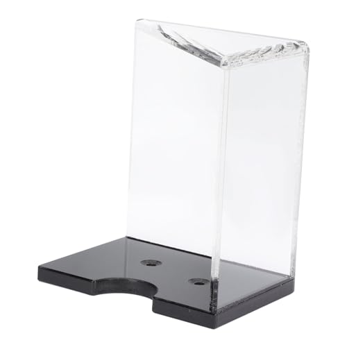 Yardwe Acrylkartenhalter für Spielkarten Transparente Aufbewahrungsbox Stabil und rutschfest für Poker und Spielkarten mit Großem Stauraum Decks von Yardwe