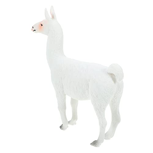 Yardwe Alpaka-Ornamente Kuscheltier Alpaka-Figur kleine Alpaka-Statue Kognitives Alpaka-Modell Simulation Tiermodell mit Tierfiguren Alpaka-Erkennungsmodell Plastik Weiß Yardwe Alpaka-Ornamente Kuscheltier Alpaka-Figur kleine Alpaka-Statue Kognitives Alpaka-Modell Simulation Tiermodell mit Tierfiguren Alpaka-Erkennungsmodell Plastik Weiß von Yardwe