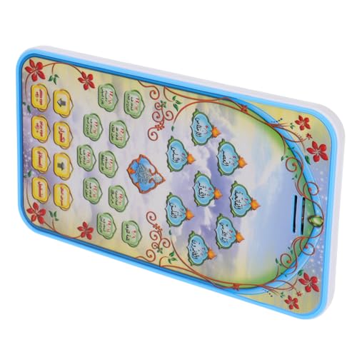 Yardwe Arabisch-Lerntablett Telefone elektronisches Alphabet Kind elektronisch Spielzeugtelefon Handy islamisches Handy für Plastik Blue Yardwe Arabisch-Lerntablett Telefone elektronisches Alphabet Kind elektronisch Spielzeugtelefon Handy islamisches Handy für Plastik Blue von Yardwe