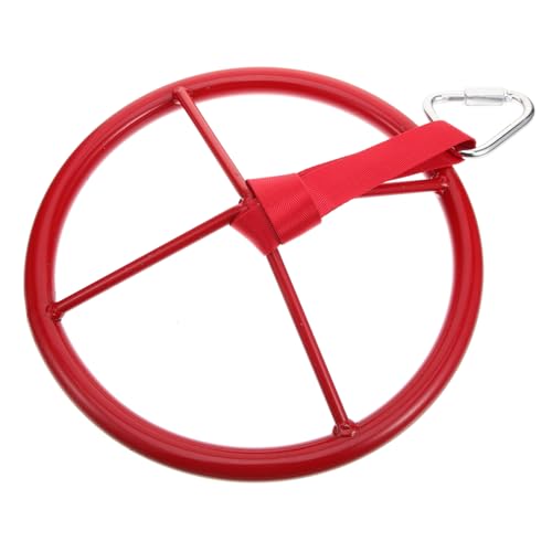Yardwe Armkrafttrainingscheibe Turnringe Armmuskel-Trainingsring Trainingsringe für Indoor-Ring für tägliches Trainingsgerät trainieren Rad Übungs-Hängering Eisen rot Yardwe Armkrafttrainingscheibe Turnringe Armmuskel-Trainingsring Trainingsringe für Indoor-Ring für tägliches Trainingsgerät trainieren Rad Übungs-Hängering Eisen rot von Yardwe