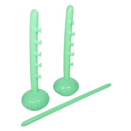 Yardwe Aufblasbare Hochsprungstange Partydekorationen Im Hawaiianischen Stil Schlauchboote Für Feste Cowboy-Geburtstagsparty-Dekorationen Partyspiele PVC Light Green Yardwe Aufblasbare Hochsprungstange Partydekorationen Im Hawaiianischen Stil Schlauchboote Für Feste Cowboy-Geburtstagsparty-Dekorationen Partyspiele PVC Light Green von Yardwe