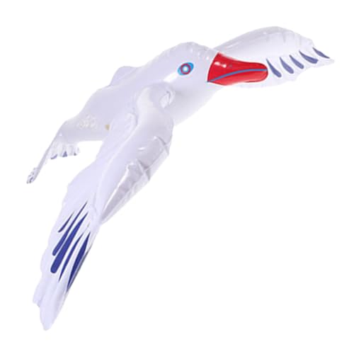Yardwe Aufblasbare Möwenwasserballon Dekoration Klein Karikatur Pool Stranddekor Schwimmbäder Party Aufblasbares Schwimmbad Aufblasbarer Vogel Partei Aufblasbar Figur Pvc von Yardwe