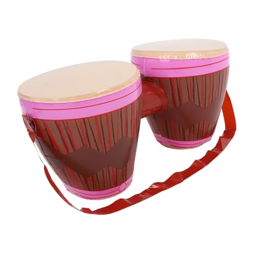 Yardwe Aufblasbare PVC Ansai Doppel Trommel Musikinstrument für Partys Musikpraxis und Rhythmustraining mit Realistischen Klängen und Robuster Bauweise für Dynamisches Yardwe Aufblasbare PVC Ansai Doppel Trommel Musikinstrument für Partys Musikpraxis und Rhythmustraining mit Realistischen Klängen und Robuster Bauweise für Dynamisches von Yardwe