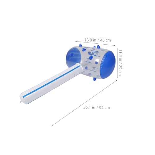 Yardwe Aufblasbarer Hammer PVC mit Inflation für Chanukka Festival Party Dekoration Vielseitig Einsetzbar für Innen und Außenbereich von Yardwe