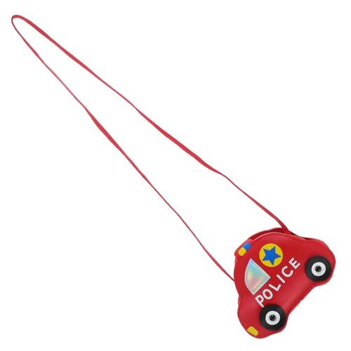 Yardwe Auto Umhängetasche Rot Modische Schultertasche Robuste Aufbewahrungstasche für Leichter Crossbody Beutel für Jungen und Mädchen Praktisches für Geburtstage und Alltag von Yardwe