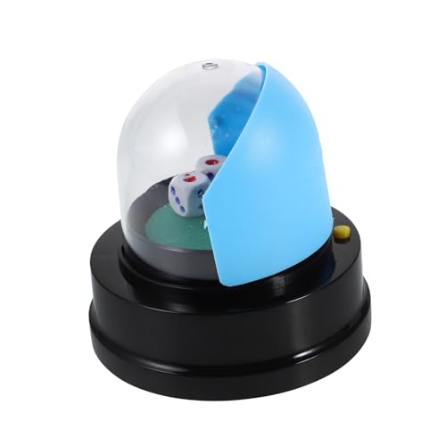 Yardwe Automatischer Rollerbecher Rollenbecher Automatische Würfelbecher Unterhaltungswürfel Automatisch Brettspiele Würfelschüttler Würfelspiele Sky-Blue Plastik von Yardwe