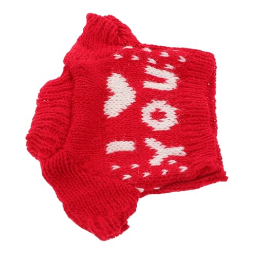 Yardwe Bärenpuppenkostüm Kuscheltierkleidung Hühnerpullover Für Hühner Meerschweinchenkostüm Weihnachtspuppenkleidung Kostüme Für Hasen Kleidung Für Haustierschlangen von Yardwe