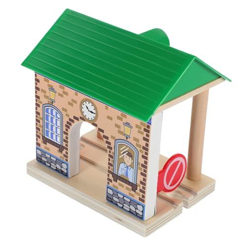 Yardwe Bahnhofsspielzeug Für Züge Bahngleise DIY Bahnhof Modellbahnhof Spielzeugzug Bahnhof Für Simulationsbahnhof Kinderspielzeug Kinderspielzeug DIY Kindermodell Holz Yardwe Bahnhofsspielzeug Für Züge Bahngleise DIY Bahnhof Modellbahnhof Spielzeugzug Bahnhof Für Simulationsbahnhof Kinderspielzeug Kinderspielzeug DIY Kindermodell Holz von Yardwe