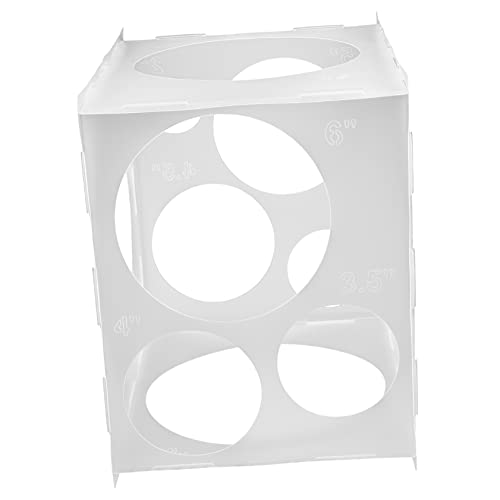 Yardwe Ballon Messbox Mit Löchern Professionelle Ballon Deko Box Für Geburtstagsfeiern Hochzeiten Und Feiern Effizientes Werkzeug Für Ballonbögen Und Girlanden Yardwe Ballon Messbox Mit Löchern Professionelle Ballon Deko Box Für Geburtstagsfeiern Hochzeiten Und Feiern Effizientes Werkzeug Für Ballonbögen Und Girlanden von Yardwe