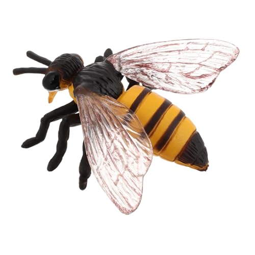 Yardwe Bienen Tiermodell Frühes Pädagogisches Insektenspielzeug Simulation Insektenhandwerk Honigbienenfiguren Insektenspielzeug Bienenornament Kognitives Lernen Bienenmodell von Yardwe