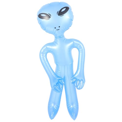 Yardwe Bläst Alien-Jumbo-Alien-Riesen Aufblasbar Alien- -Alien-Spielzeug Neuheit Aufblasbare Alien-Ballon-Puppe Requisite Für Alien-Thema Halloween Weihnachtsfeier Dekoration von Yardwe