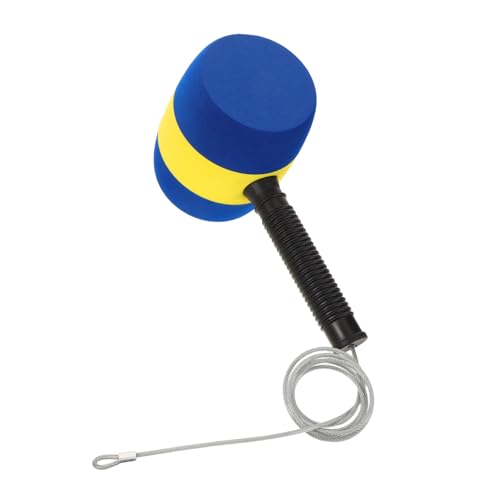 Yardwe Blaues Hammer für Maulwurfspiel Leichter Schaumstoff Mallet mit Ergonomischem Griff Kompatibel für Interaktives Hämmern Fördert Familienunterhaltung und Eltern Junge Mädchen von Yardwe