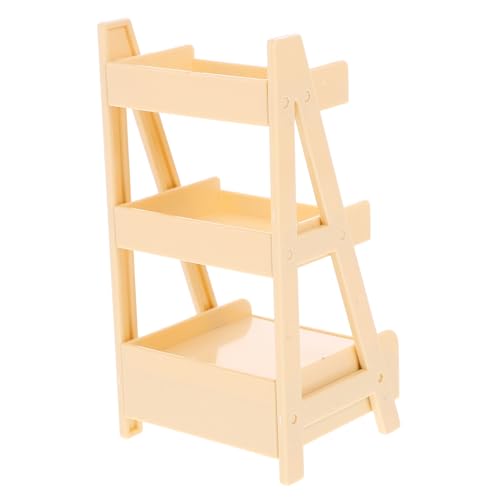 Yardwe Blumenständer Für Miniaturen Anzeige Klein Puppenstubenregal Winzig Lagerung Stand Puppenhaus Steht Lebensecht Mini House Display -Regal Mini-lagerregal-Modell Beige Abs Yardwe Blumenständer Für Miniaturen Anzeige Klein Puppenstubenregal Winzig Lagerung Stand Puppenhaus Steht Lebensecht Mini House Display -Regal Mini-lagerregal-Modell Beige Abs von Yardwe