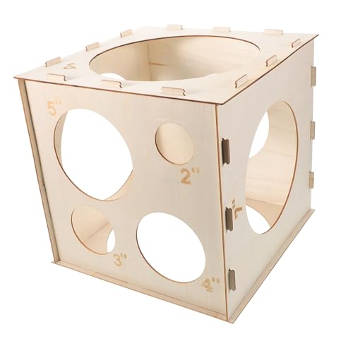 Yardwe Box Faltbares Ballmessgerät Ballonwerkzeug Ballonwürfel Ballonwerkzeuge Faltbares Ballonlineal Werkzeug Zur Messung Der Ballongröße Ballongrößenmesser Beige Holz Yardwe Box Faltbares Ballmessgerät Ballonwerkzeug Ballonwürfel Ballonwerkzeuge Faltbares Ballonlineal Werkzeug Zur Messung Der Ballongröße Ballongrößenmesser Beige Holz von Yardwe