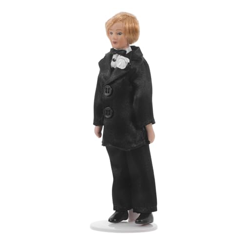 Yardwe Bräutigampuppe Hochzeit modern Paar Figur realistisch Paar Keramikfigur Puppenhausminiaturen Figuren Wohnkultur Puppenhausfiguren Miniatur-Puppenhauszubehör Stoff Schwarz Yardwe Bräutigampuppe Hochzeit modern Paar Figur realistisch Paar Keramikfigur Puppenhausminiaturen Figuren Wohnkultur Puppenhausfiguren Miniatur-Puppenhauszubehör Stoff Schwarz von Yardwe