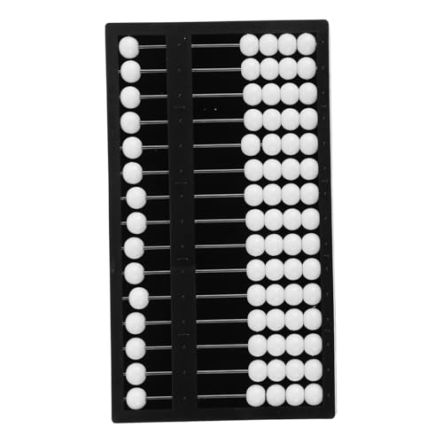 Yardwe Braille-Abakus Blindenrechenhilfe Blindenbildungswerkzeug Blindenrechenmaschine Rechenhilfe Blindenschüler Blinden Schülerbedarf Braille-Spiele für Blinde Braille- Plastik von Yardwe