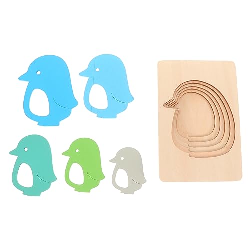 Yardwe Buntes Kinderpuzzle Cartoon Tieren Mehrschichtiges Lernspielzeug zur Farb und Formerkennung Pädagogisches für Vorschulkinder und Kleinkinder Yardwe Buntes Kinderpuzzle Cartoon Tieren Mehrschichtiges Lernspielzeug zur Farb und Formerkennung Pädagogisches für Vorschulkinder und Kleinkinder von Yardwe