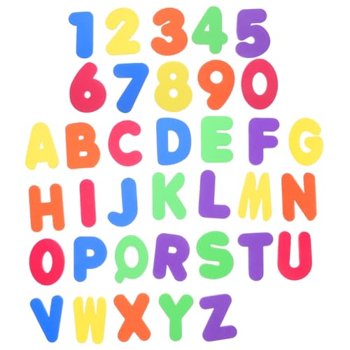 Yardwe Buntes Teiliges Eva Badewannenspielzeug mit Buchstaben und Zahlen Pädagogisches Lernspielzeug für Kleinkinder Weiches Geruchsneutrales Alphabet Farben und Worterkennung Beim Baden von Yardwe