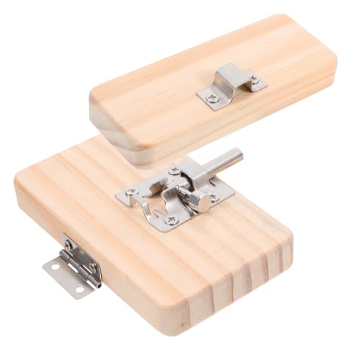 Yardwe Busy Board DIY Türriegel Schloss Riegel Motorikspielzeug Zubehör aus Holz für Fördert Kreativität und Feinmotorik für Kleine Yardwe Busy Board DIY Türriegel Schloss Riegel Motorikspielzeug Zubehör aus Holz für Fördert Kreativität und Feinmotorik für Kleine von Yardwe