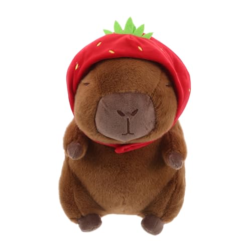 Yardwe Capybara-Plüschpuppe Kawaii Plüschtiere Erdbeerplüschtiere Halloween-Capybara Süße Plüschtiere Kawaii Stofftier Capybara Stofftier Wasserschwein Stofftiere kurzer Plüsch Yardwe Capybara-Plüschpuppe Kawaii Plüschtiere Erdbeerplüschtiere Halloween-Capybara Süße Plüschtiere Kawaii Stofftier Capybara Stofftier Wasserschwein Stofftiere kurzer Plüsch von Yardwe