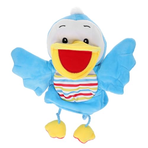 Yardwe Cartoon Ente Handpuppe Mit Beweglichem Mund Plüschspielzeug Für Geschichtenerzählen Und Kreatives Lehrreich Und Unterhaltsam von Yardwe