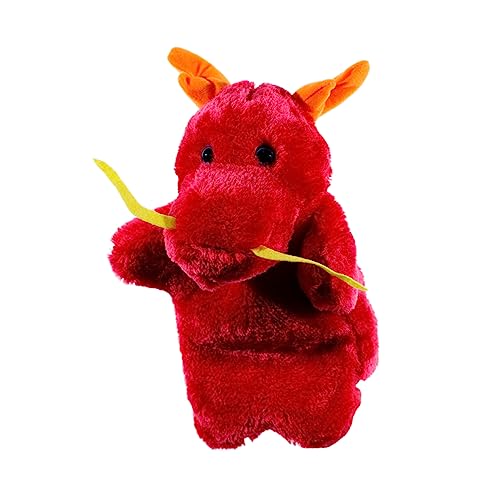 Yardwe Chinesischer Drachen Handpuppen Plüsch Geschichtenerzählen Rollenspiel Zubehör Fördert Fantasie und Kommunikation für Eltern Interaktion Yardwe Chinesischer Drachen Handpuppen Plüsch Geschichtenerzählen Rollenspiel Zubehör Fördert Fantasie und Kommunikation für Eltern Interaktion von Yardwe
