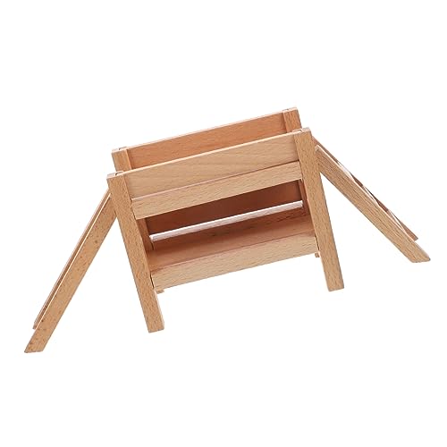Yardwe DIY Etagenbett Für Zusammenbau Modell Rustikales Design Stabil Und Langlebig Für Kreative Rollenspiele Und Dekoration von Yardwe