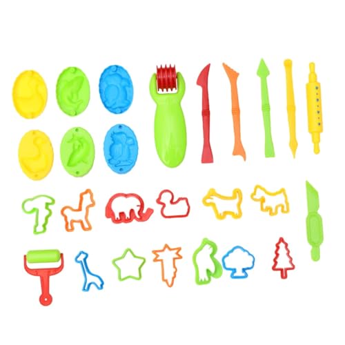 Yardwe DIY Farbige Knetmasse Werkzeugsatz mit Formen Modelliermasse Kreatives für Jungen Mädchen Umweltfreundlich und Vielseitig Zufällige Farbe Zufällige Farbe Yardwe DIY Farbige Knetmasse Werkzeugsatz mit Formen Modelliermasse Kreatives für Jungen Mädchen Umweltfreundlich und Vielseitig Zufällige Farbe Zufällige Farbe von Yardwe