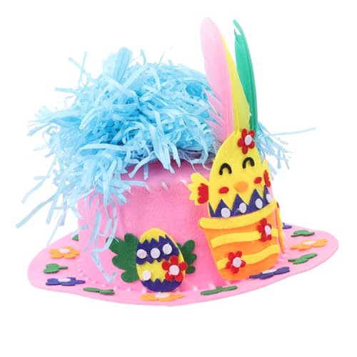Yardwe DIY Osterhut Bastelset mit Weichem Vliesstoff Kreative Thanksgiving Kopfbedeckung Federn Bastelmaterial für Jungen und Mädchen Handwerkszubehör für Ostern Zufällige Farbe Yardwe DIY Osterhut Bastelset mit Weichem Vliesstoff Kreative Thanksgiving Kopfbedeckung Federn Bastelmaterial für Jungen und Mädchen Handwerkszubehör für Ostern Zufällige Farbe von Yardwe