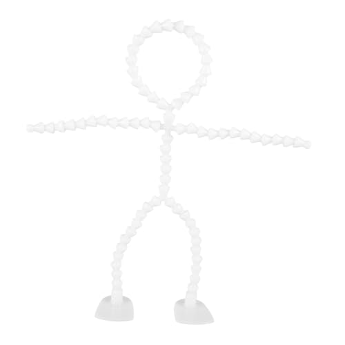 Yardwe DIY Puppengelenke Bewegliches Puppenskelett aus Kunststoff für Kreative Projekte Flexibles Puppenzubehör für Puppenherstellung und Bastelarbeiten mit Aufbewahrungsbox von Yardwe