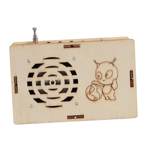 Yardwe DIY Radio Bausatz Für Holzspielzeug Feinmotorik Und Kognitiven Fähigkeiten Wissenschaftliches Experimentierset Für Jungen Und Yardwe DIY Radio Bausatz Für Holzspielzeug Feinmotorik Und Kognitiven Fähigkeiten Wissenschaftliches Experimentierset Für Jungen Und von Yardwe