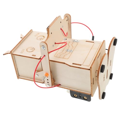 Yardwe DIY Spardosen Roboter Bastelset für Interaktives Wissenschafts Experiment Mechanisches Modell aus Holz für Kreatives Lernen Fördert Problemlösungsfähigkeiten und Selbstvertrauen Yardwe DIY Spardosen Roboter Bastelset für Interaktives Wissenschafts Experiment Mechanisches Modell aus Holz für Kreatives Lernen Fördert Problemlösungsfähigkeiten und Selbstvertrauen von Yardwe