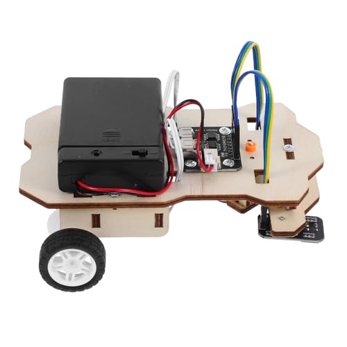 Yardwe DIY Stem Elektroauto Bausatz für Schüler Intelligentes Nachverfolgungsmodell Rc Auto für Wissenschaftliche Bildungsprojekte und Physikalische Experimente zu Hause Yardwe DIY Stem Elektroauto Bausatz für Schüler Intelligentes Nachverfolgungsmodell Rc Auto für Wissenschaftliche Bildungsprojekte und Physikalische Experimente zu Hause von Yardwe