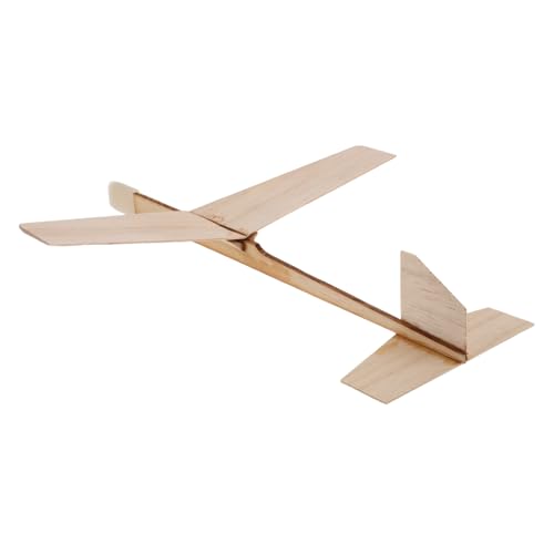 Yardwe DIY-holzflugzeugmodell Pädagogisches Segelflugzeug Spielzeug Für Kinder Stem-Lernen Und Praktische Fähigkeitenentwicklung Holzflugzeug Für Outdoor-Spielen Familieninteraktion Und von Yardwe