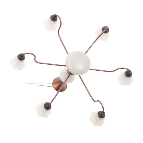 Yardwe Deckenlampe Für Puppenhaus Kreatives Modelllicht Für DIY Szenen Zubehör Für Miniaturgärten Und Innenräume Warmweißes Licht Für Charmante Dekoration Yardwe Deckenlampe Für Puppenhaus Kreatives Modelllicht Für DIY Szenen Zubehör Für Miniaturgärten Und Innenräume Warmweißes Licht Für Charmante Dekoration von Yardwe
