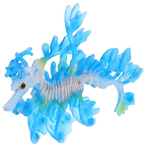 Yardwe Dekoratives Künstliches Syngnathus Ornament Lebensechtes Meeres Tier Modell Für Aquarien Deko Für Sammler von Yardwe