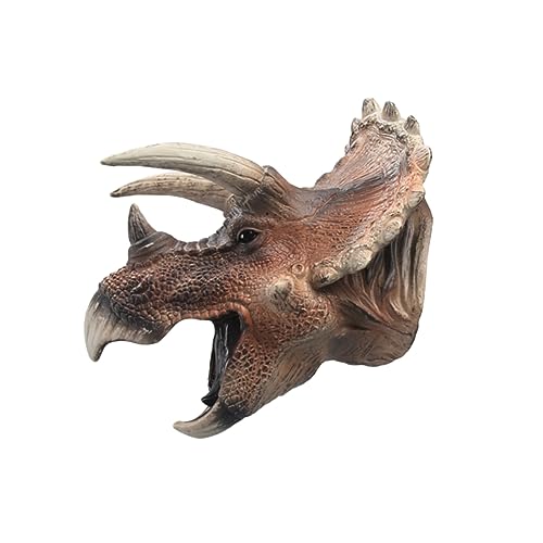 Yardwe Dinosaurier Handpuppe Triceratops Aus Weichem Rollenspielspielzeug Für Kreative Aktivitäten Und Partys Yardwe Dinosaurier Handpuppe Triceratops Aus Weichem Rollenspielspielzeug Für Kreative Aktivitäten Und Partys von Yardwe