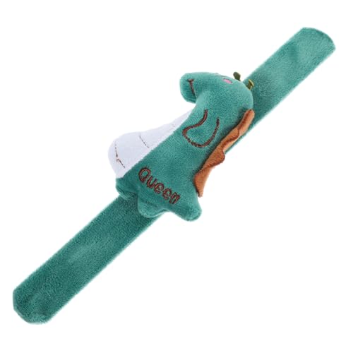 Yardwe Dinosaurier-armband Plüsch Ohrfeigenarmbänder Zur Dekoration Tier-slap-band Tierschlagarmbänder Bänder Mit Tiermuster Stofftier-armband Partyzubehör Green Legierung Yardwe Dinosaurier-armband Plüsch Ohrfeigenarmbänder Zur Dekoration Tier-slap-band Tierschlagarmbänder Bänder Mit Tiermuster Stofftier-armband Partyzubehör Green Legierung von Yardwe