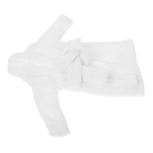 Yardwe Doll Bademantel mit Gürtel Elegantes Puppenzubehör für Festliche Anlässe für Sammler Passend für Puppen und Puppenhäuser von Yardwe