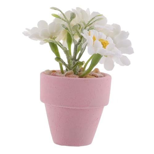 Yardwe Puppenhaus Zubehör Mini Simulation Topfblumen Daisy Blume Für Tiny Spielzeug Landschaft Einfach Pflege Yardwe Puppenhaus Zubehör Mini Simulation Topfblumen Daisy Blume Für Tiny Spielzeug Landschaft Einfach Pflege von Yardwe