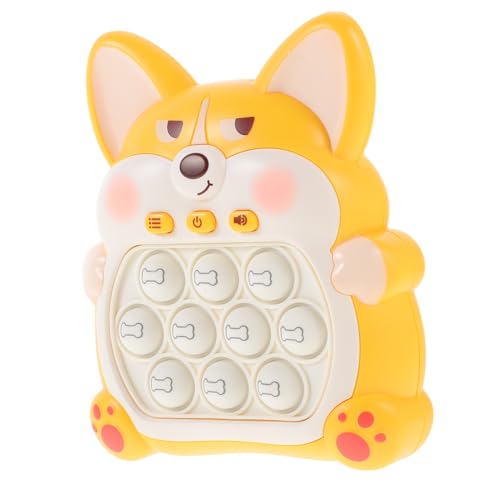 Yardwe Drücken Sie die Bubble Game Machine interaktive Spiele für kinderspielsachen Handheld Gaming kinderknallzeug Kinderentlüftungsspielzeug Kinderspiele Plastik Orange Yardwe Drücken Sie die Bubble Game Machine interaktive Spiele für kinderspielsachen Handheld Gaming kinderknallzeug Kinderentlüftungsspielzeug Kinderspiele Plastik Orange von Yardwe