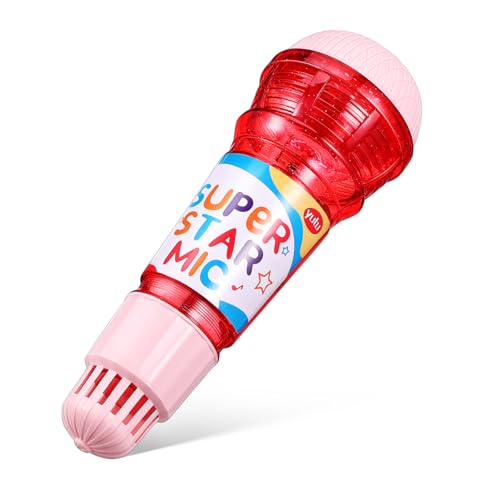 Yardwe Echo Mikrofon für Kleinkinder Leichtes Tragbares mit Echo für Partys und Sprachtherapie Aufkleber im Geschenkset von Yardwe