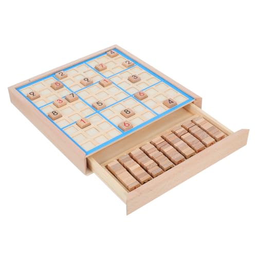 Yardwe Educational Puzzle Spielbrett mit Schublade Logikrätsel Problemlösungsfähigkeiten Brettspiel für Blau von Yardwe