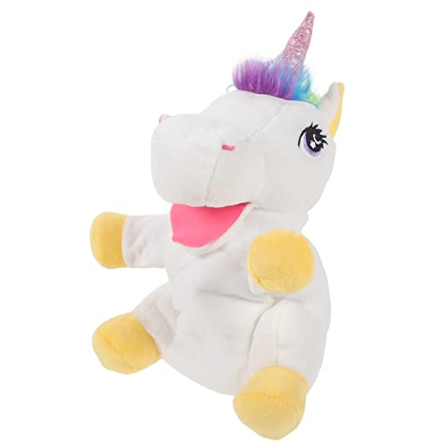 Yardwe Einhorn Handpuppe Aus Plüsch Lebensnahe Handspielzeug Für Geschichtenerzählen Und Rollenspiele Pädagogische Einhorn Puppen Yardwe Einhorn Handpuppe Aus Plüsch Lebensnahe Handspielzeug Für Geschichtenerzählen Und Rollenspiele Pädagogische Einhorn Puppen von Yardwe