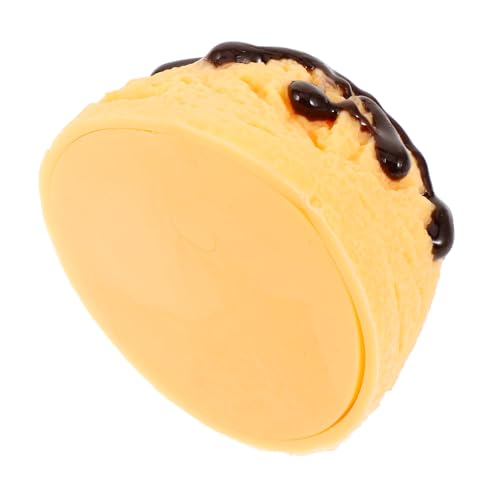 Yardwe Eiscreme Kugeln Modell Aus Lebensechte Nachbildung Für Fotografie Requisiten Dekorative Eiskugeln Für Partys Küchen Und Schaufensterdekoration Kleine Mango von Yardwe