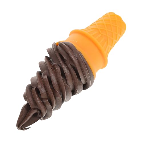 Yardwe Eismodell werbeaufsteller Werbe-Displays simuliertes künstliche Eisportionierer Dekorationen mit Scoop Mini Eiscreme Künstliche Eisdekoration realistische Eisdekore PVC Coffee von Yardwe