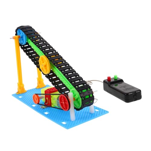 Yardwe Elektrischer Förderer Vorbau-kit Lebensmittelförderband Für Den Tisch Fließband Mini-förderband Robotik Für Robotik-bausätze Robotik-kit Förderbandmotor Plastik von Yardwe