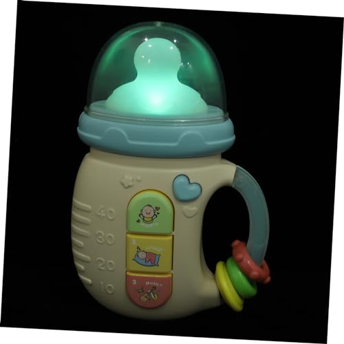 Yardwe Elektrisches Babyspielzeug Flasche Mit Musik Und Licht Interaktive Schüttelglocke Für Neugeborene Tragbar Und Sicher von Yardwe
